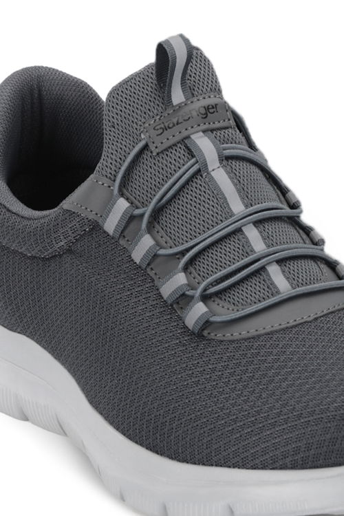 Slazenger FLEX FIT I Erkek Koyu Gri Koşu & Yürüyüş Spor Ayakkabısı