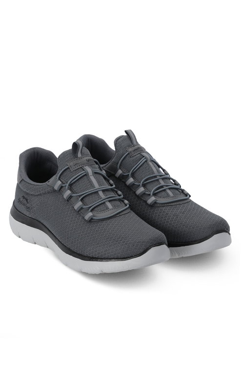 Slazenger FLEX FIT I Erkek Koyu Gri Koşu & Yürüyüş Spor Ayakkabısı