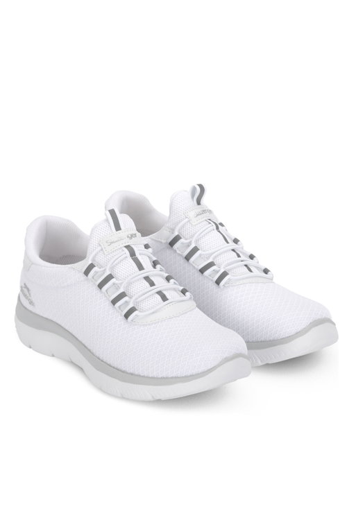 Slazenger FLEX FIT I Kadın Beyaz Koşu & Yürüyüş Spor Ayakkabısı