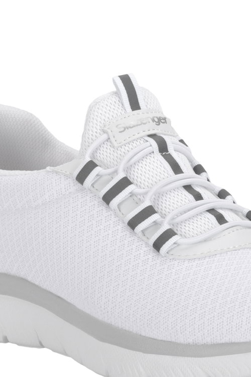 Slazenger FLEX FIT I Kadın Beyaz Koşu & Yürüyüş Spor Ayakkabısı