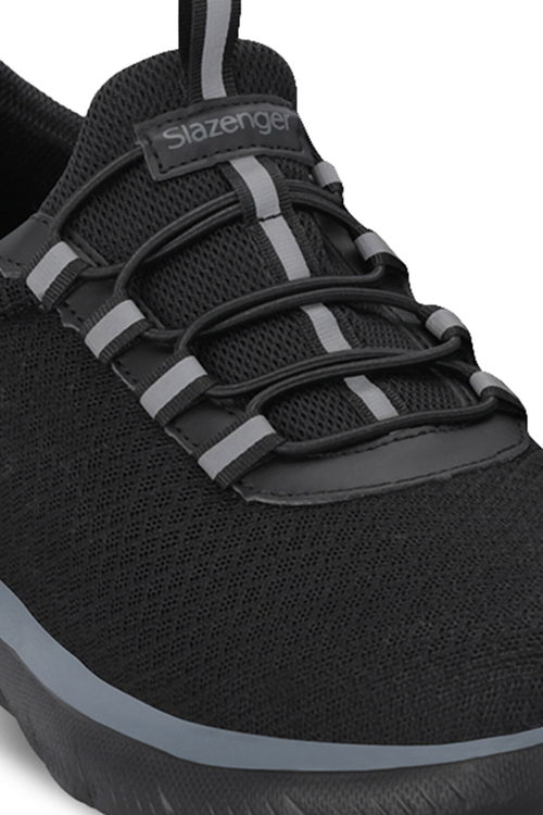 Slazenger FLEX FIT I Kadın Siyah / Siyah Koşu & Yürüyüş Spor Ayakkabısı