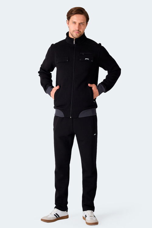 Slazenger FLICKER Erkek Siyah Eşofman Takımı