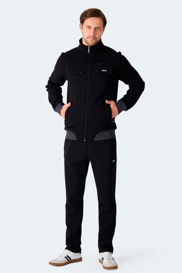 Slazenger FLICKER Erkek Siyah Eşofman Takımı