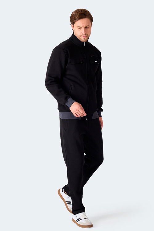 Slazenger FLICKER Erkek Siyah Eşofman Takımı