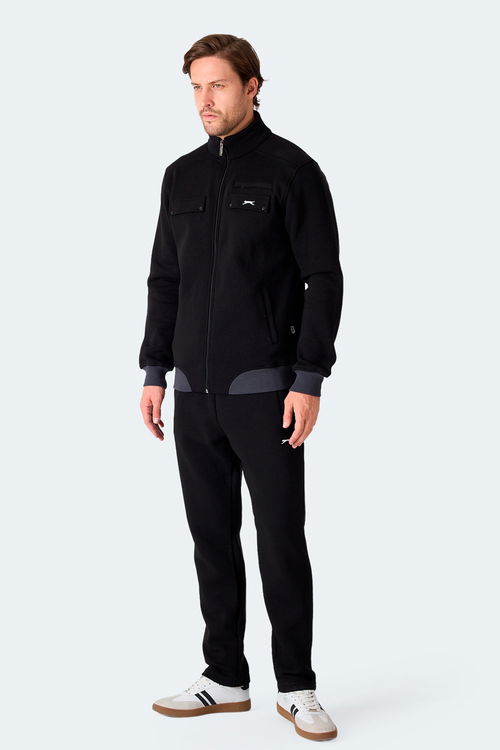 Slazenger FLICKER Erkek Siyah Eşofman Takımı