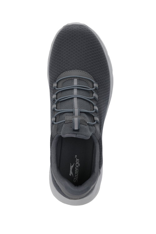 Slazenger FOEIGN JMB Erkek Büyük Beden Koyu Gri / Saks Mavi Koşu & Yürüyüş Spor Ayakkabısı