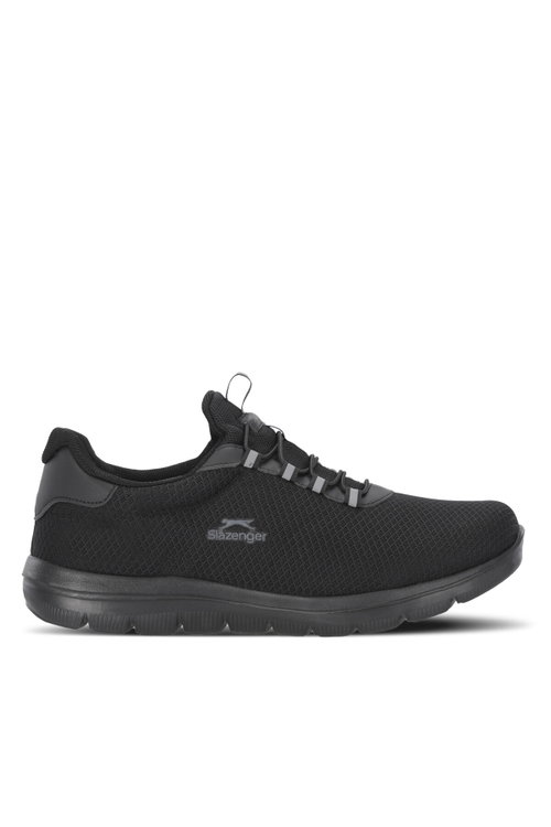 Slazenger FOEIGN JMB Erkek Büyük Beden Siyah / Siyah Koşu & Yürüyüş Spor Ayakkabısı