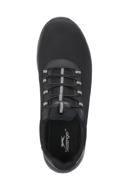 Slazenger FOEIGN JMB Erkek Büyük Beden Siyah / Siyah Koşu & Yürüyüş Spor Ayakkabısı
