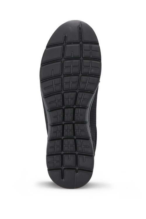 Slazenger FOEIGN JMB Erkek Büyük Beden Siyah / Siyah Koşu & Yürüyüş Spor Ayakkabısı