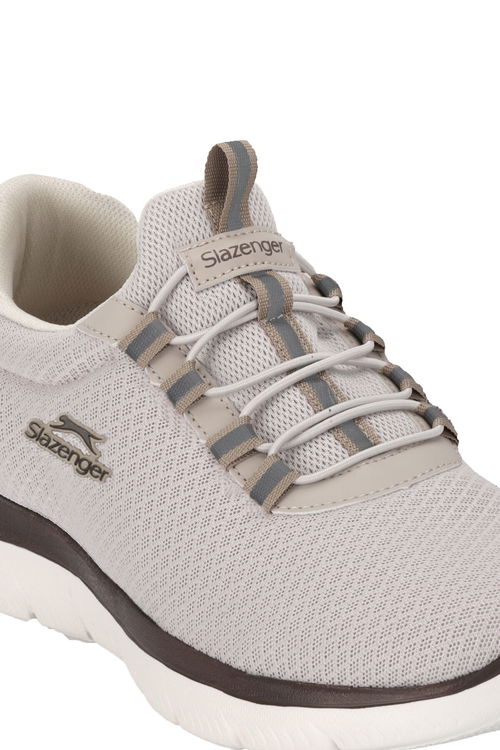 Slazenger FOREIGN G Kadın Bej Koşu & Yürüyüş Spor Ayakkabısı