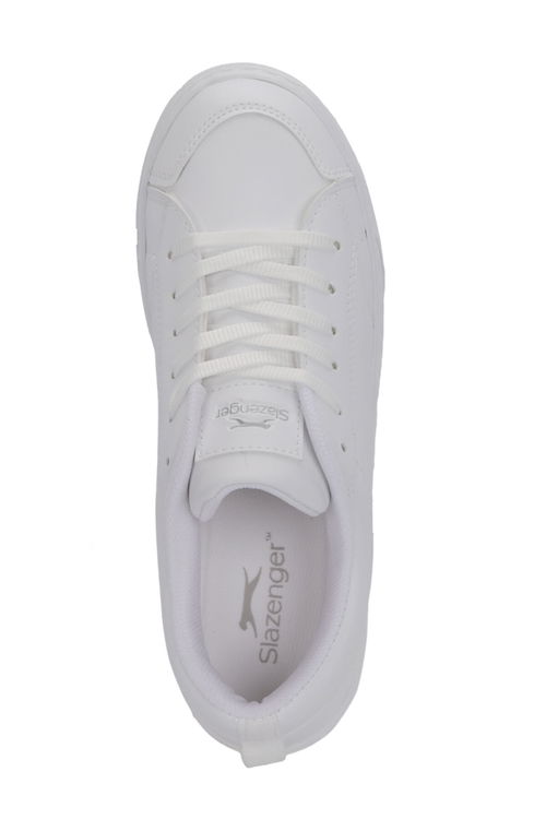 Slazenger FOSTER IN Kadın Beyaz / Beyaz Günlük Spor Ayakkabısı