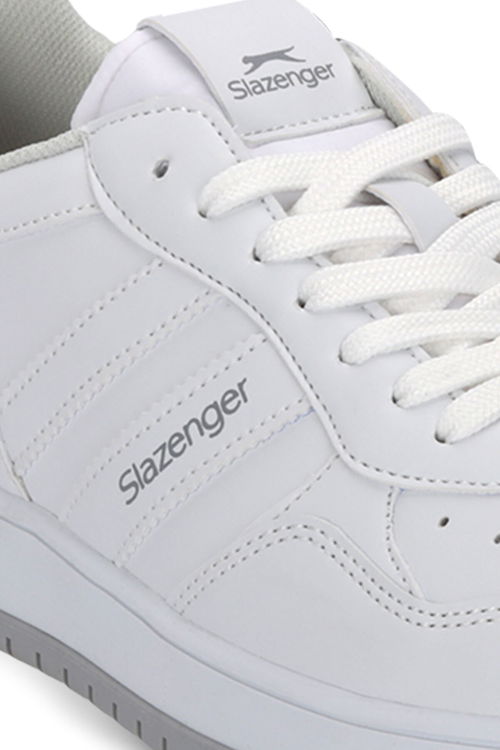 Slazenger FOX Erkek Beyaz / Gri Günlük Spor Ayakkabısı