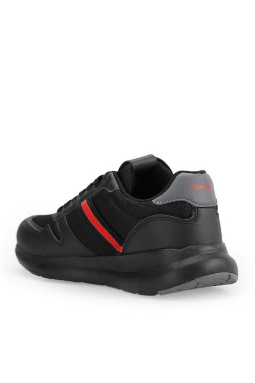 Slazenger FRANJO Sneaker Erkek Ayakkabı Siyah / Siyah