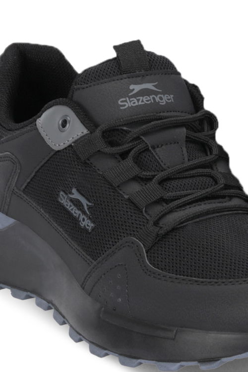 Slazenger FREAK Erkek Siyah / Koyu Gri Koşu & Yürüyüş Spor Ayakkabısı