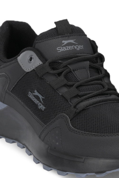 Slazenger FREAK Erkek Siyah / Koyu Gri Koşu & Yürüyüş Spor Ayakkabısı