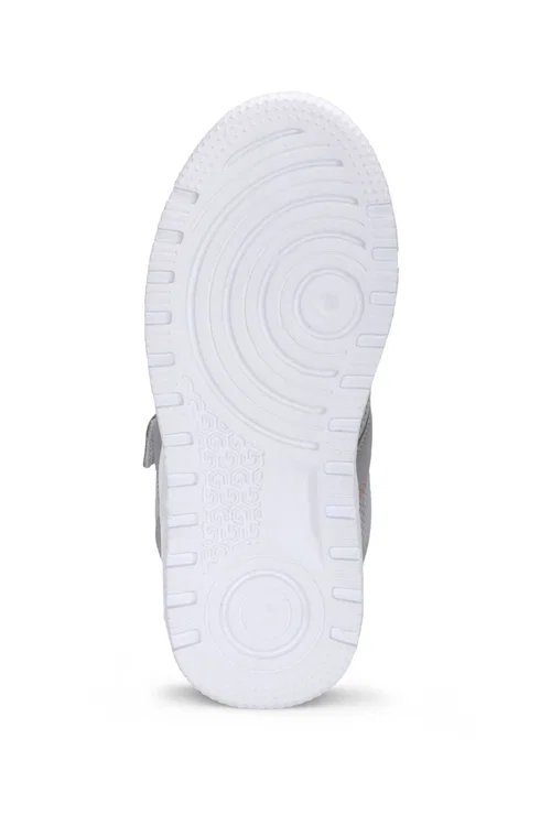 Slazenger FREEDOM I Kız Çocuk Cırt Cırtlı Gri / Pembe Günlük Spor Ayakkabısı