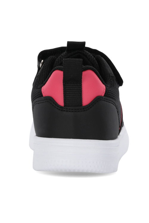 Slazenger FREEDOM I Kız Çocuk Cırt Cırtlı Siyah / Pembe Günlük Spor Ayakkabısı