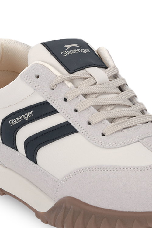 Slazenger FRENCH I Erkek Bej / Lacivert Günlük Spor Ayakkabısı