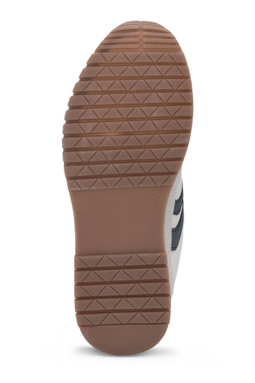 Slazenger FRENCH I Erkek Bej / Lacivert Günlük Spor Ayakkabısı