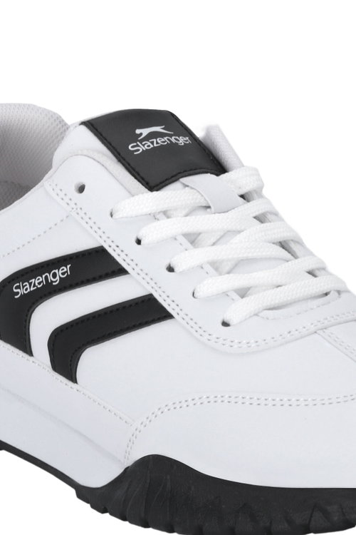 Slazenger FRENCH I Erkek Beyaz / Siyah Günlük Spor Ayakkabısı