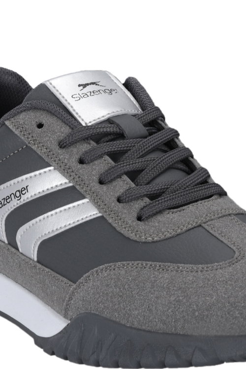 Slazenger FRENCH I Erkek Koyu Gri Günlük Spor Ayakkabısı