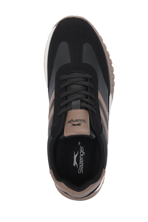 Slazenger FRENCH I Erkek Siyah / Taba Günlük Spor Ayakkabısı