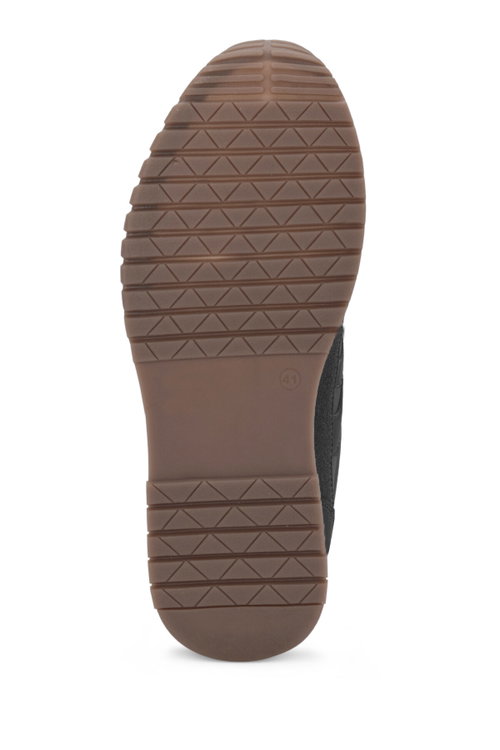 Slazenger FRENCH I Erkek Siyah / Taba Günlük Spor Ayakkabısı