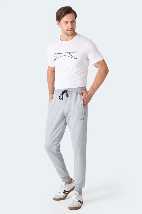 Slazenger FRENZY Erkek Fermuar Cepli Gri Eşofman Altı Slazenger FRENZY Erkek Fermuar Cepli Gri Eşofman Altı