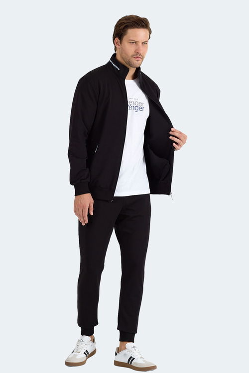 Slazenger FROZEN Erkek Siyah Eşofman Takımı