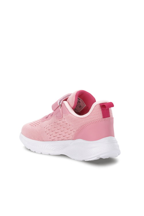 Slazenger FUNKYTOWN I Kız Çocuk Cırt Cırtlı Pudra Günlük Spor Ayakkabısı