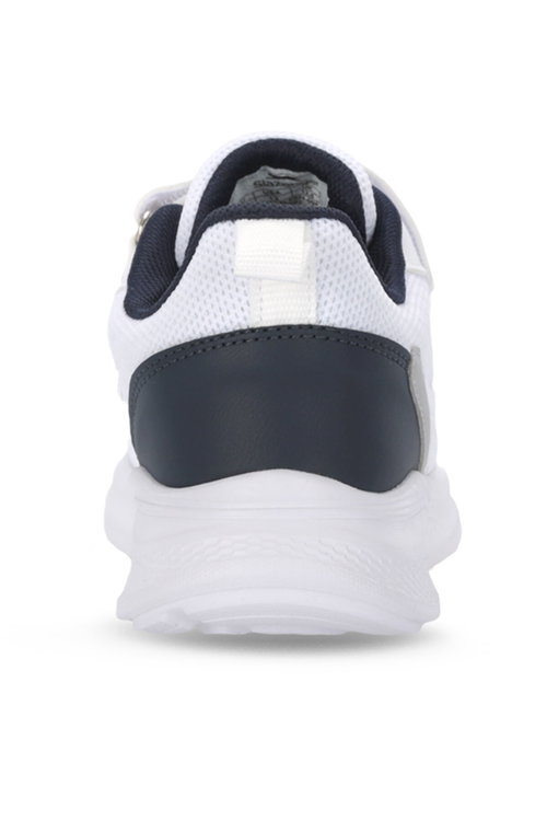 Slazenger FUNKYTOWN I Unisex Çocuk Cırt Cırtlı Beyaz / Lacivert Günlük Spor Ayakkabısı