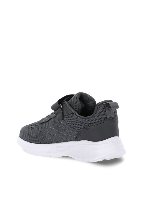 Slazenger FUNKYTOWN I Unisex Çocuk Cırt Cırtlı Koyu Gri / Beyaz Günlük Spor Ayakkabısı