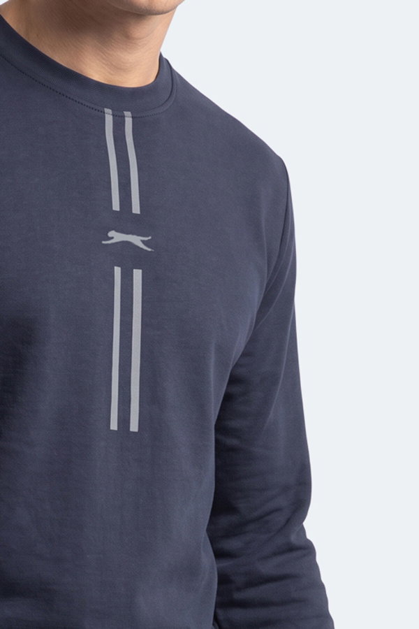 Slazenger GABINO I Erkek Lacivert Sweatshırt