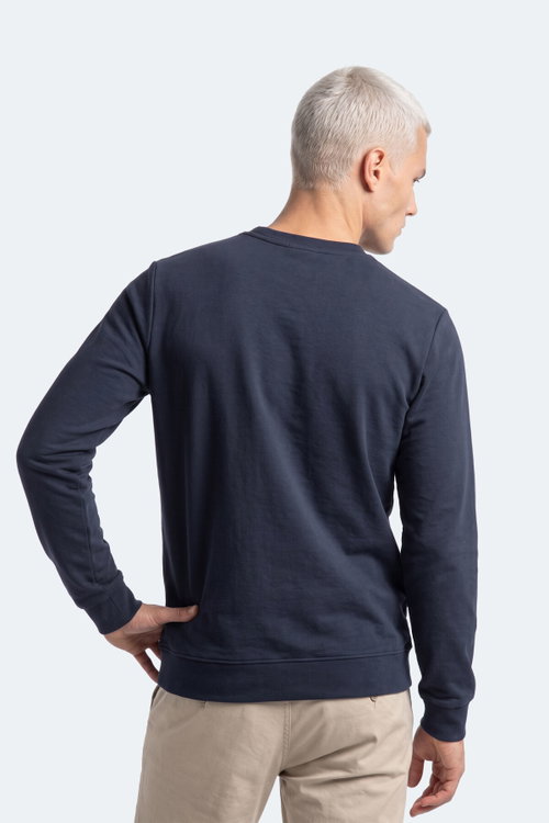 Slazenger GABINO I Erkek Lacivert Sweatshırt