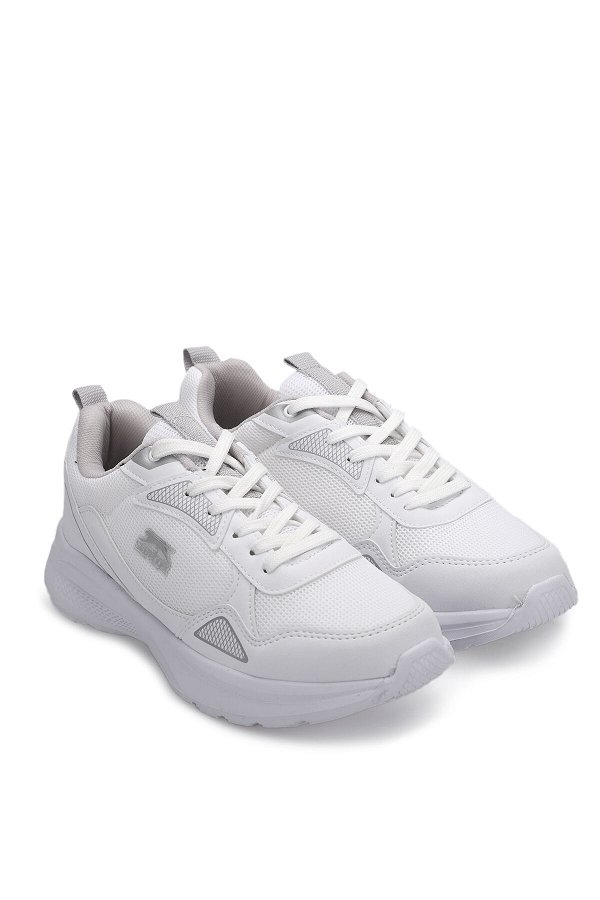 Slazenger GAIN GA Sneaker Erkek Ayakkabı Beyaz / Gri