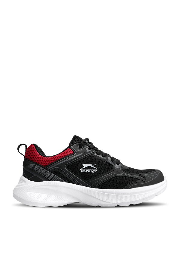Slazenger GALA GA Sneaker Kadın Ayakkabı Siyah / Kırmızı