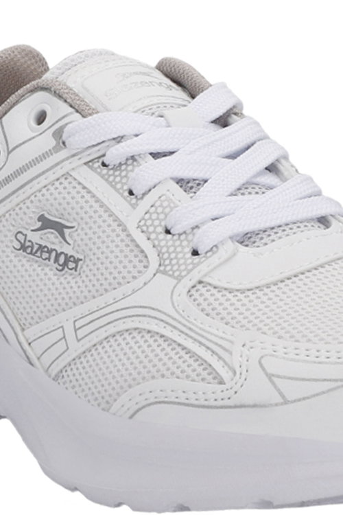 Slazenger GALA I Erkek Beyaz / Gümüş Koşu & Yürüyüş Spor Ayakkabısı