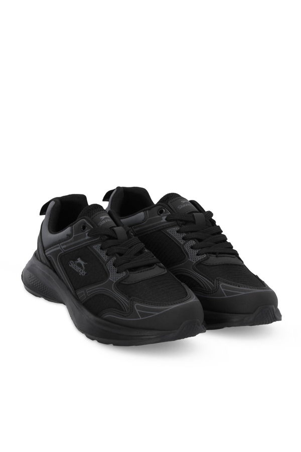 Slazenger GALA I Kadın Sneaker Ayakkabı Siyah / Koyu Gri