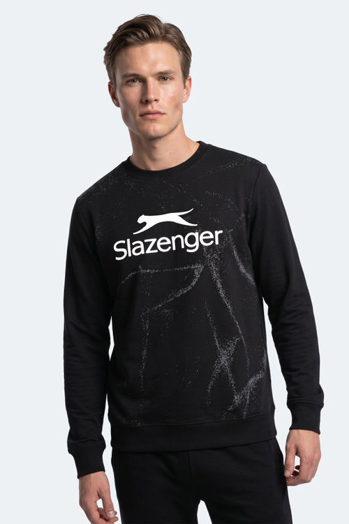 Slazenger GANG Erkek Siyah Sweatshırt