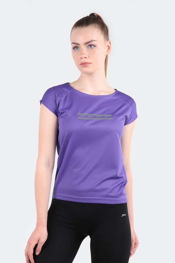 Slazenger GANIX Kadın Tişört Lila