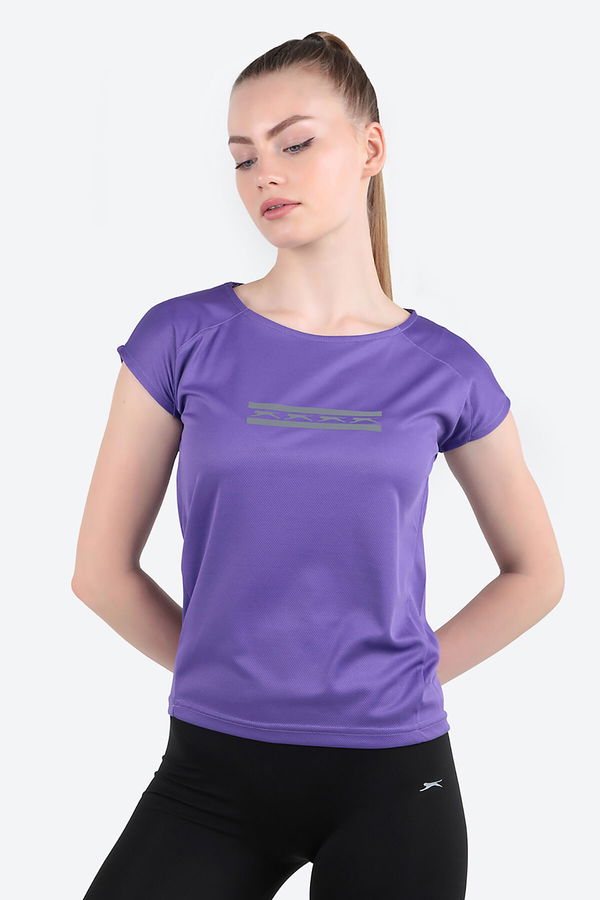 Slazenger GANIX Kadın Tişört Lila