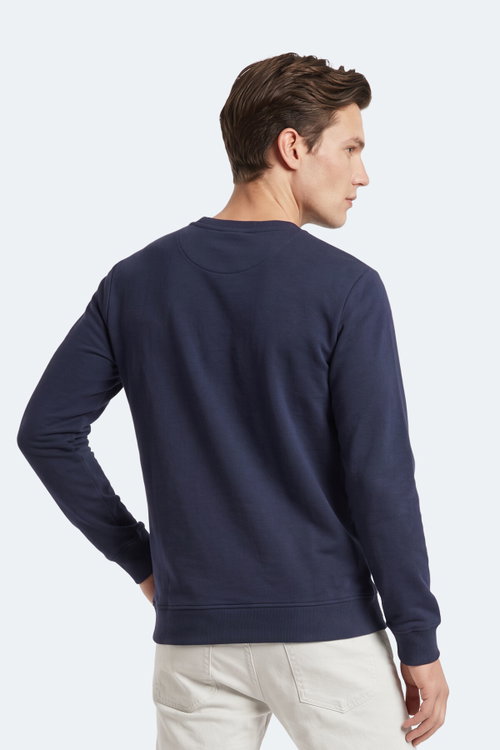 Slazenger GARRET Erkek Lacivert Sweatshırt