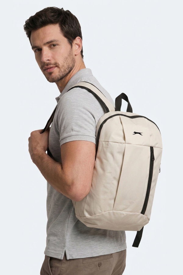 Slazenger GAVER I Unisex Bej Sırt Çantası