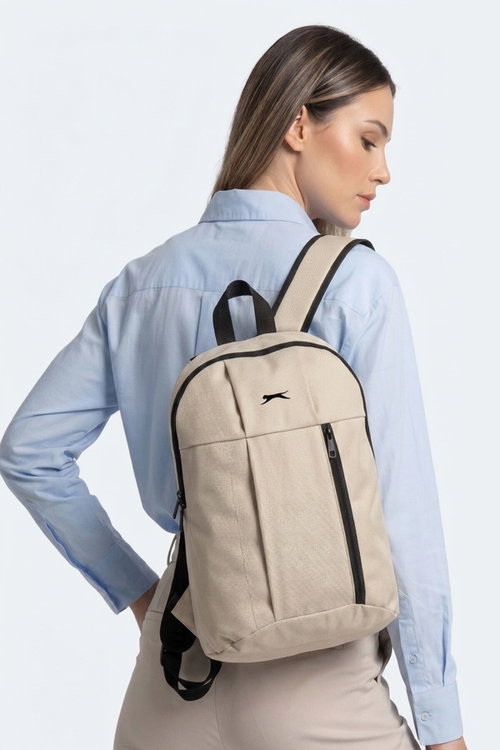 Slazenger GAVER I Unisex Bej Sırt Çantası