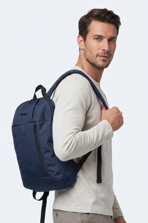 Slazenger GAVER I Unisex Lacivert Sırt Çantası