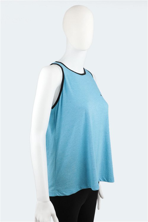 Slazenger GAZ Kadın Fitness Tişört Mavi