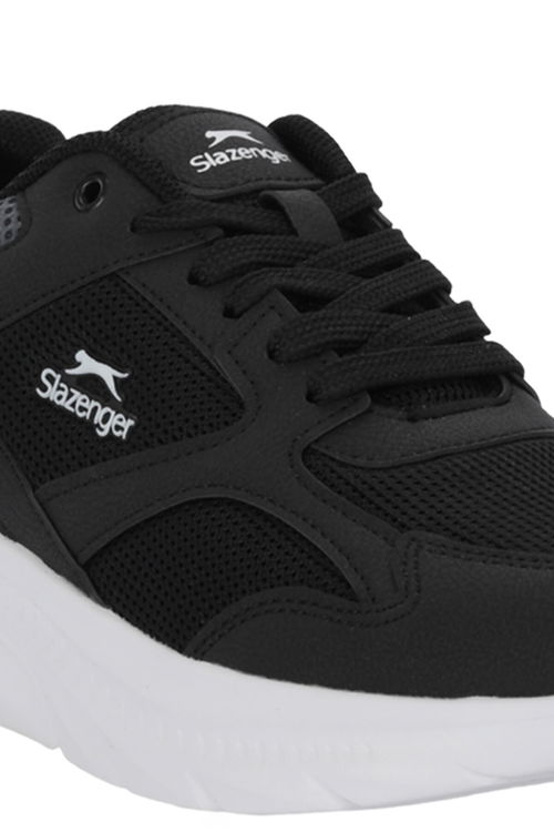 Slazenger GENESIS Kadın Siyah / Beyaz Koşu & Yürüyüş Spor Ayakkabısı