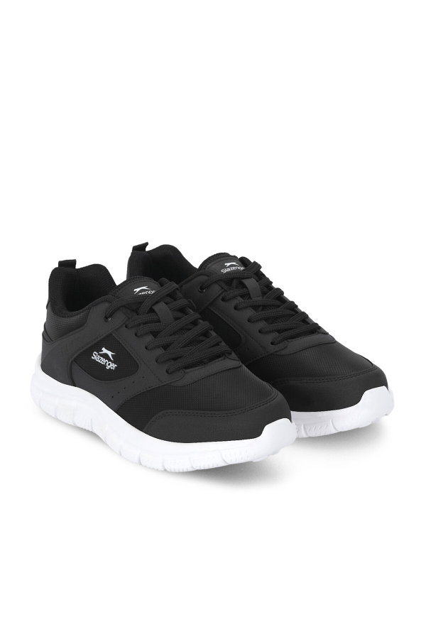 Slazenger GENFIT Kadın Siyah / Beyaz Koşu & Yürüyüş Spor Ayakkabısı