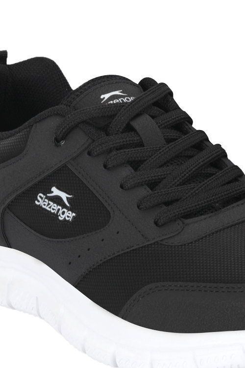 Slazenger GENFIT Kadın Siyah / Beyaz Koşu & Yürüyüş Spor Ayakkabısı