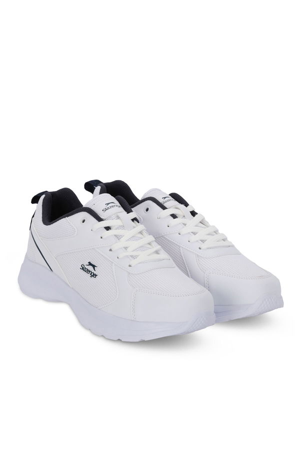 Slazenger GIORGI I Kadın Beyaz / Lacivert Koşu & Yürüyüş Spor Ayakkabısı